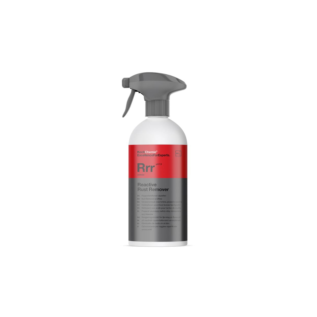 Koch Chemie - Reactive Rust Remover (Rrr) 500ml | Descontaminante férreo